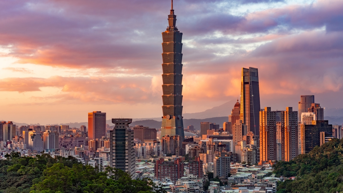 high rise building during sunset