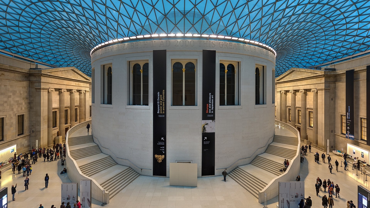 ロンドンのBritish Museum Great Court